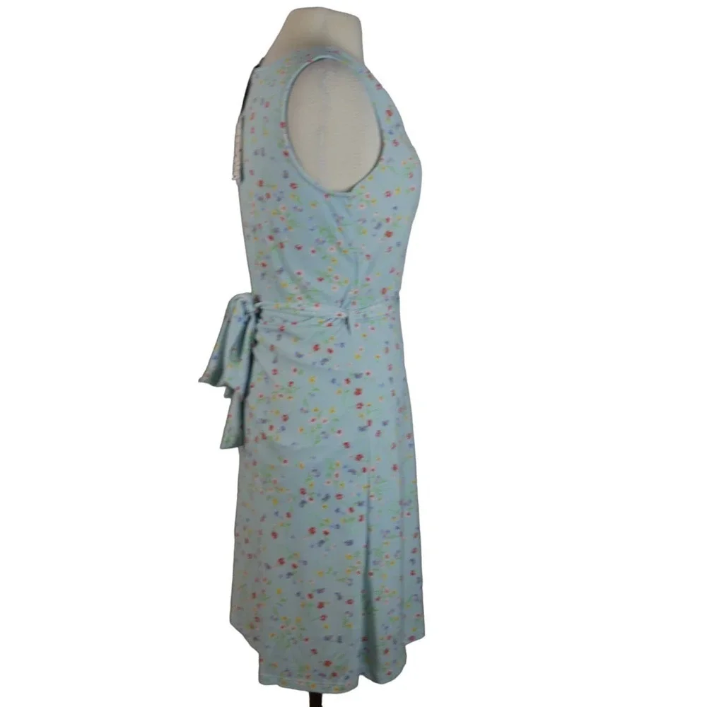 DO NOT BUY Stitch Fix 41 Hawthorn NWT Kaylee Blue Floral Surplice OUT OF STOCK - Picture 3 of 11